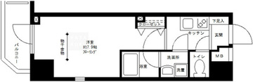 プライムアーバン白山 803 間取り図