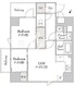 ルミーク三軒茶屋 703 間取り図