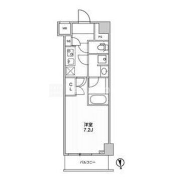 ザ・レジデンス神楽坂 411 間取り図