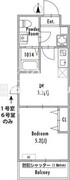 グランパセオ西新井 302 間取り図