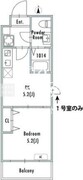 グランパセオ西新井 303 間取り図