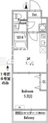 グランパセオ西新井 304 間取り図