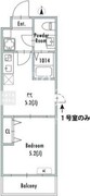グランパセオ西新井 401 間取り図