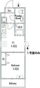 グランパセオ西新井 403 間取り図