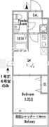 グランパセオ西新井 406 間取り図