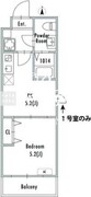 グランパセオ西新井 503 間取り図