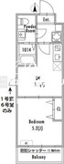 グランパセオ西新井 504 間取り図