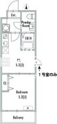 グランパセオ西新井 505 間取り図
