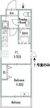 グランパセオ西新井 505 間取り図