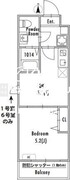 グランパセオ西新井 506 間取り図