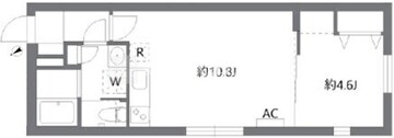 ケリア中板橋 201 間取り図