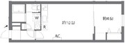 ケリア中板橋 202 間取り図