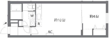 ケリア中板橋 202 間取り図
