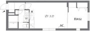 ケリア中板橋 401 間取り図