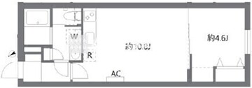 ケリア中板橋 402 間取り図
