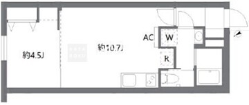 ケリア中板橋 405 間取り図
