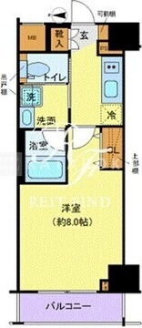 クレイシア秋葉原ラグゼスウィート 302 間取り図