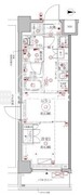 クレイシアIDZ幡ヶ谷 409 間取り図