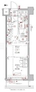 クレイシアIDZ幡ヶ谷 210 間取り図