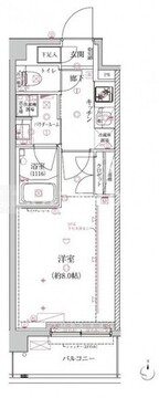 クレイシア森下 307 間取り図