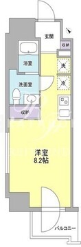 スタイリオ中延 602 間取り図