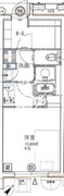 ジェノヴィア大森町 204 間取り図