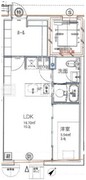 ジェノヴィア大森町 205 間取り図