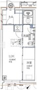 ジェノヴィア大森町 306 間取り図