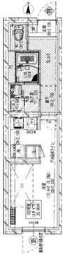 ジェノヴィア大森町2 102 間取り図