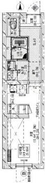 ジェノヴィア大森町2 202 間取り図