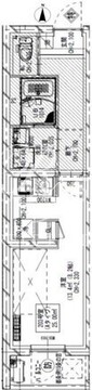 ジェノヴィア大森町2 203 間取り図