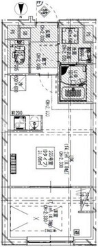 ジェノヴィア大森町2 205 間取り図
