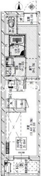 ジェノヴィア大森町2 503 間取り図