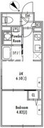 グランパセオ中野新井薬師前 301 間取り図