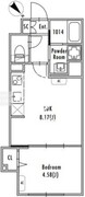 グランパセオ中野新井薬師前 304 間取り図
