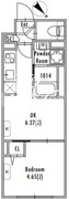グランパセオ中野新井薬師前 402 間取り図