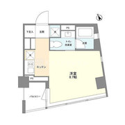 フルハウス代々木 502 間取り図