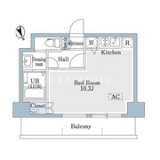 ショーウン初台 702 間取り図