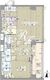 ガーデニエール砧レジデンス 821 間取り図