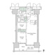 ブルックサイドレジデンス木場 1231 間取り図