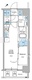 ルフォンリヴェント門前仲町 204 間取り図