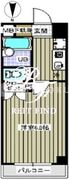 レジディア木場 418 間取り図
