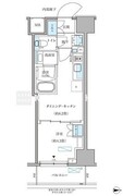 パークアクシス住吉ガーデンスクエア 709 間取り図