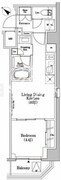 ザ・パークハビオSOHO市谷左内町 315 間取り図