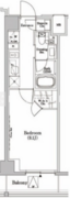 ザ・パークハビオSOHO市谷左内町 402 間取り図