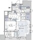 クラッシィハウス大手町 709 間取り図