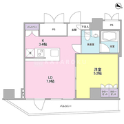 ステイレジデンス西新宿 1102 間取り図