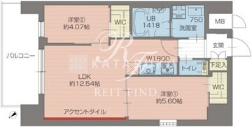 プレジオ尾久EURO 202 間取り図