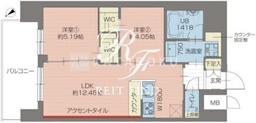 プレジオ尾久EURO 1201 間取り図