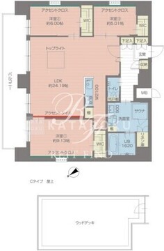 プレジオ尾久EURO 1401 間取り図